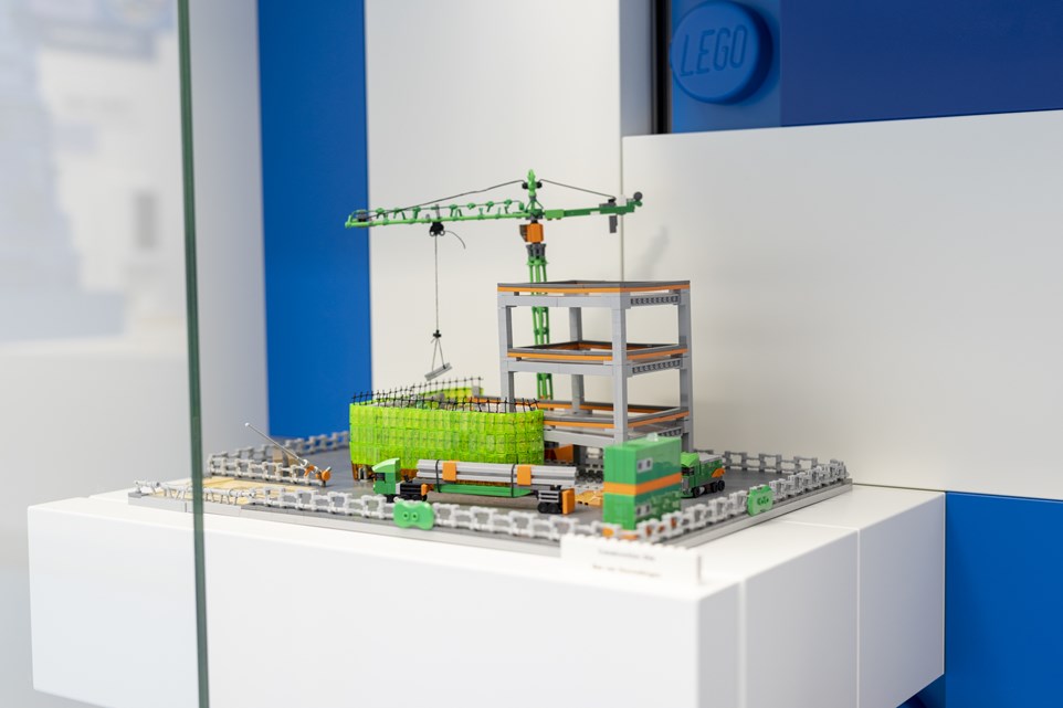 LEGO scale model Construction Site