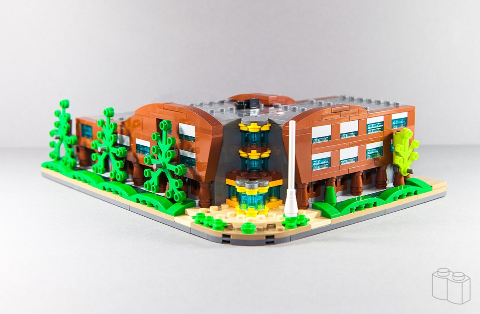 lego maquettes gebouwen