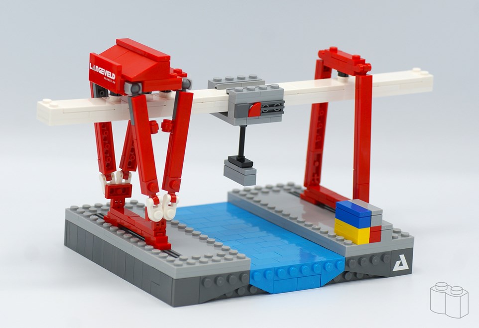 lego model langeveld cranes