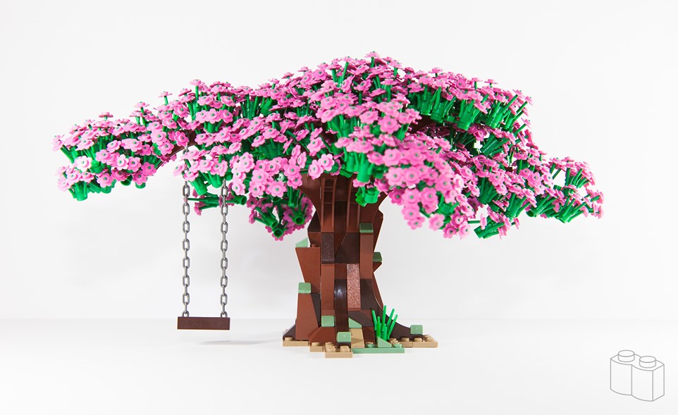 lego maquettes bomen